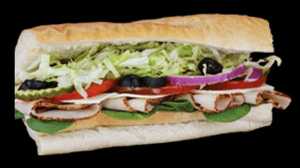 Order Turkey Sub food online from Pizza 911 store, Manchester on bringmethat.com
