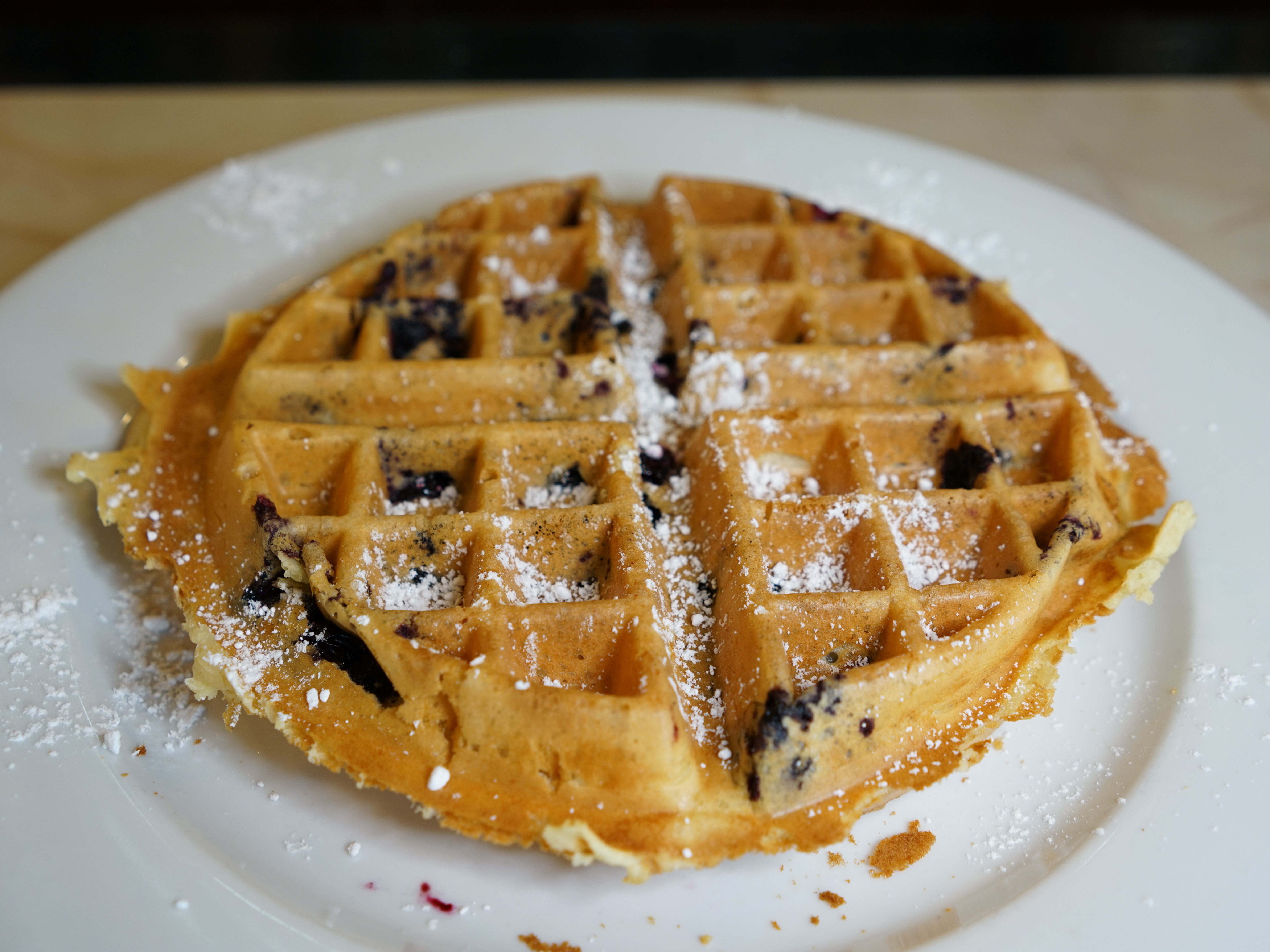 Order Chocolate Chip Waffle food online from Fountain Diner store, Hartsdale on bringmethat.com