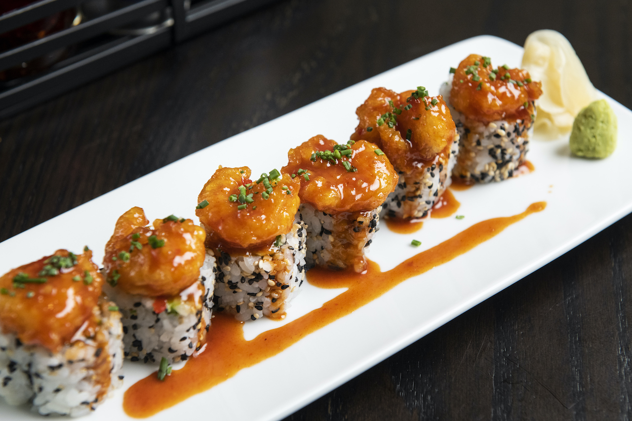 Order Shrimp Tempura Roll food online from Momosan Seattle store, Seattle on bringmethat.com