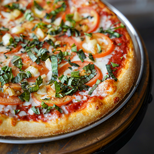 Order Queen Margherita food online from Pizza Birra Vino store, Houston on bringmethat.com