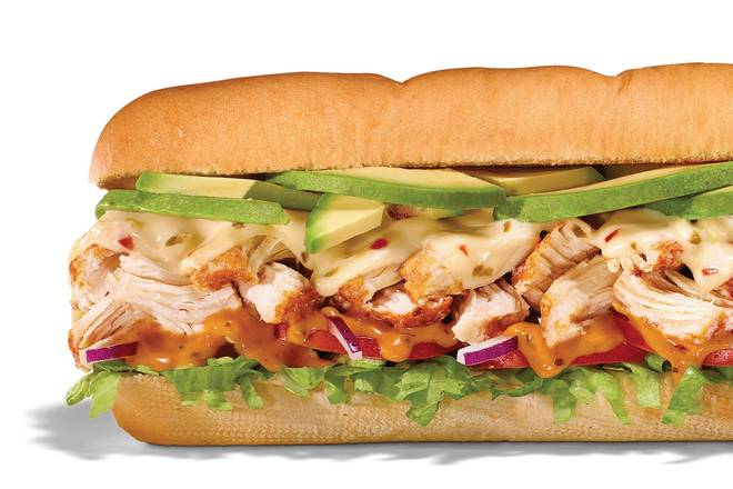 Order #7 The Sliced Avo MexiCali Footlong Regular Sub food online from SUBWAY® store, Marysville on bringmethat.com