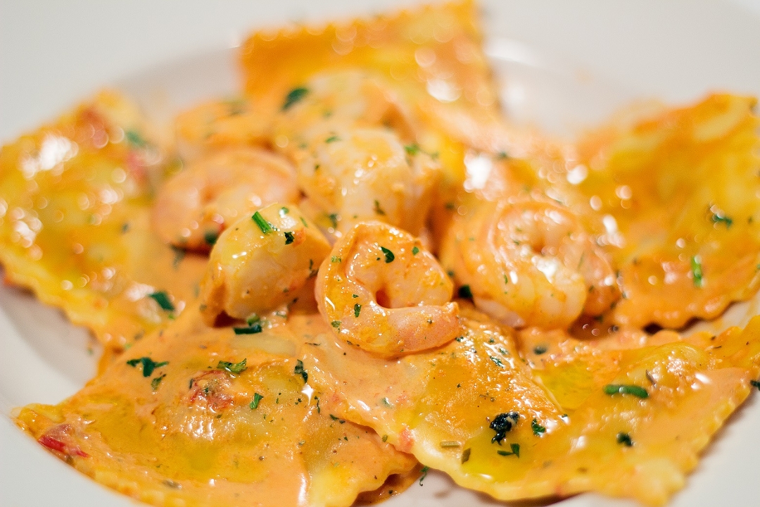 Order Seafood Ravioli food online from Italian Village store, Chicago on bringmethat.com
