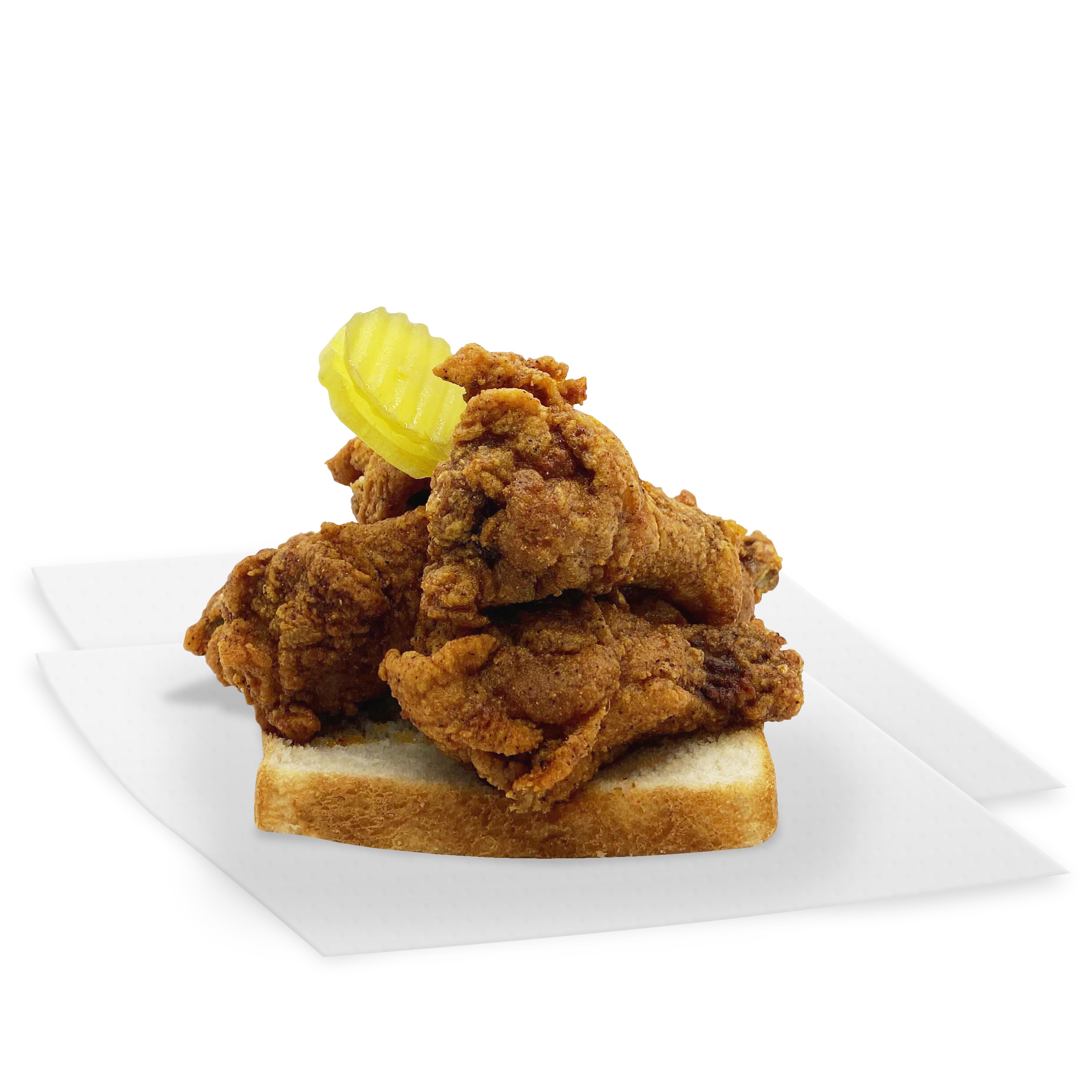 Order 6 Piece Winglets and 1 Side food online from Bj Hot Chicken store, Nashville on bringmethat.com