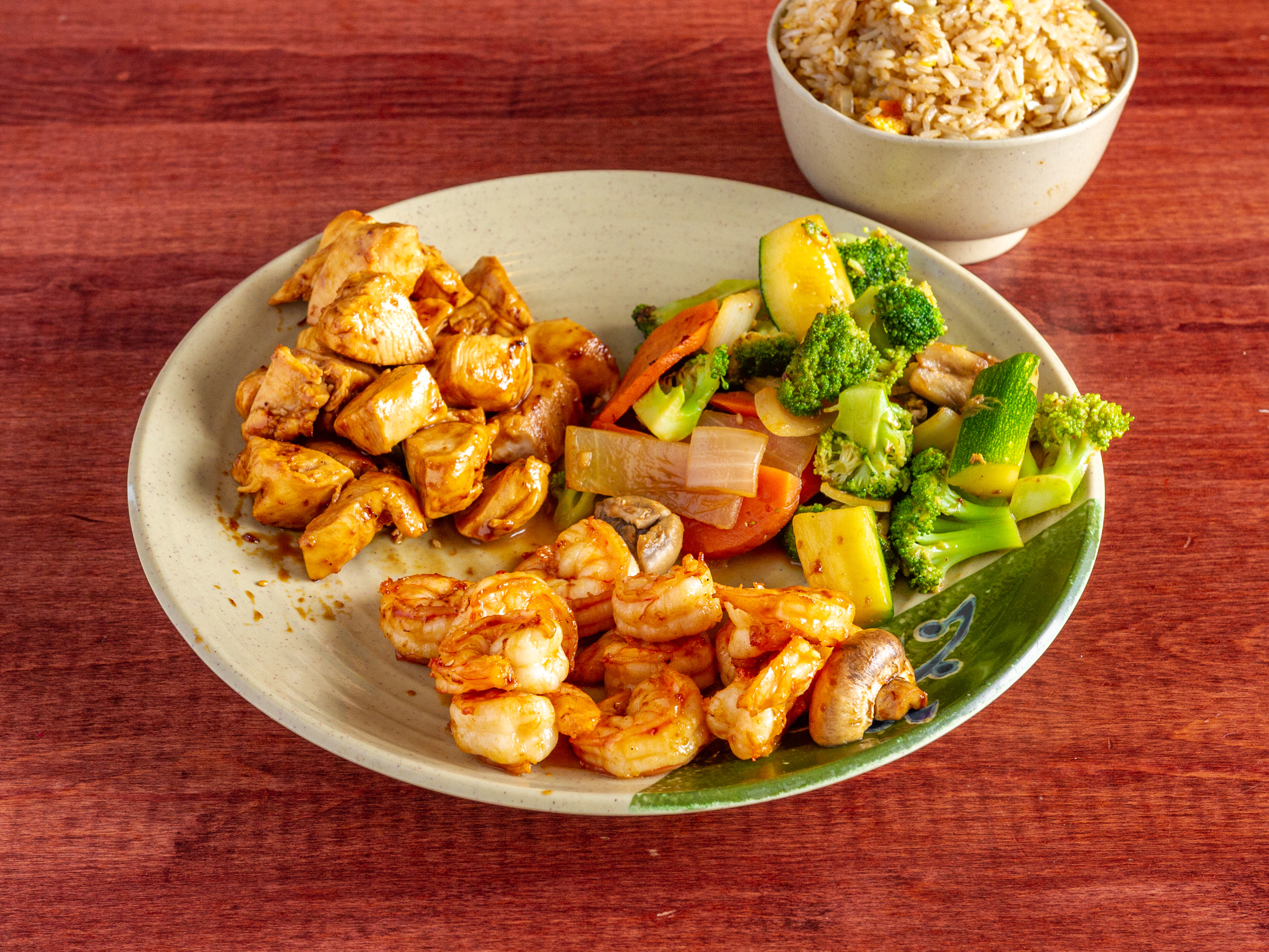 Order Chicken and Shrimp Combo food online from Tony Japanese Restaurant store, Sykesville on bringmethat.com