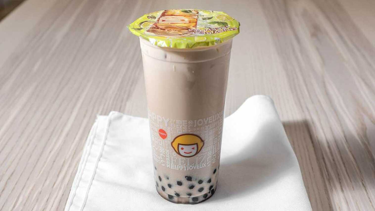 Order G4. Taro Milk Shake food online from Happy Lemon store, Pleasant Hill on bringmethat.com