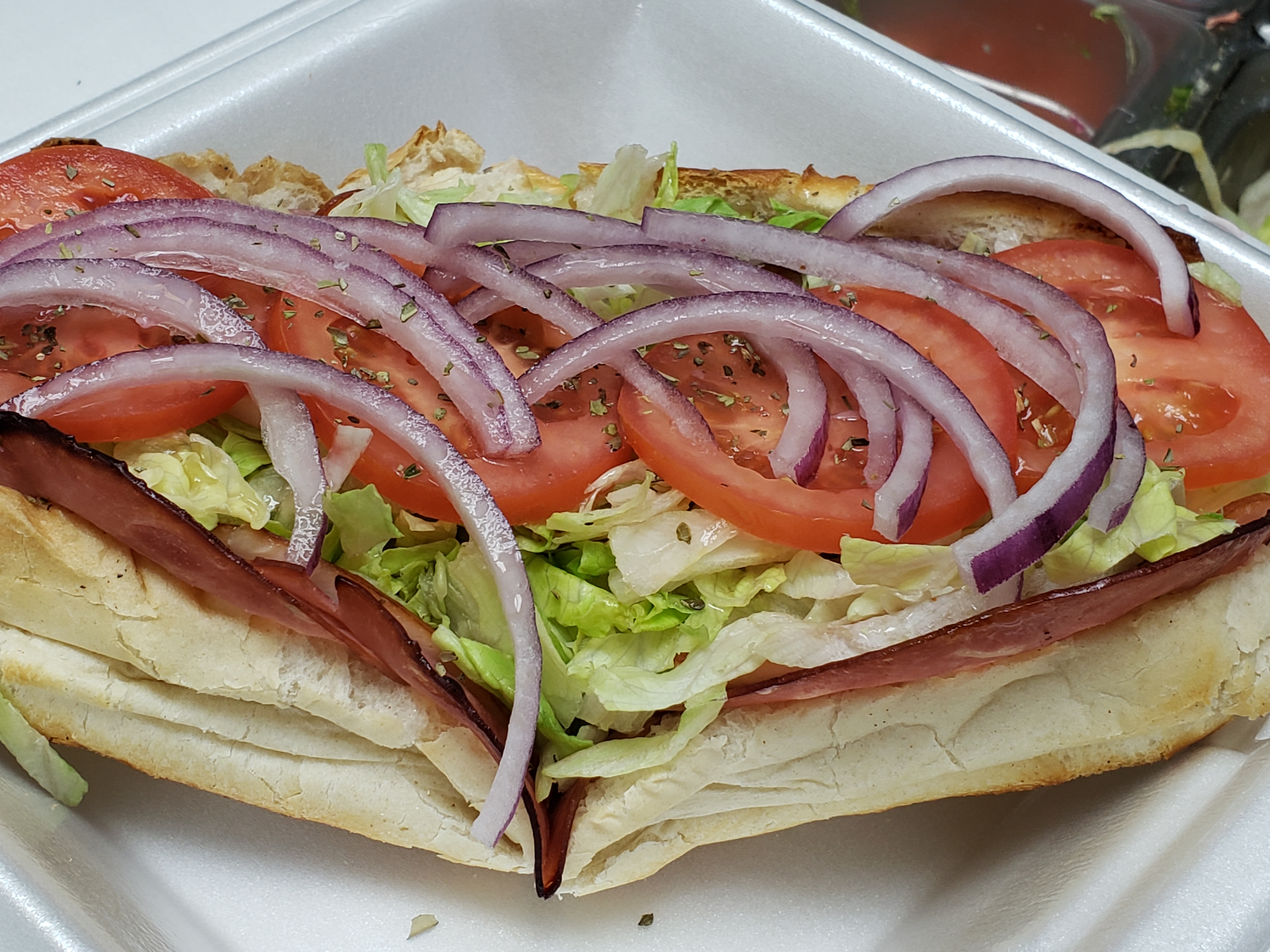 Order Turkey Club Sub food online from Illianos Pizza store, Clemmons on bringmethat.com