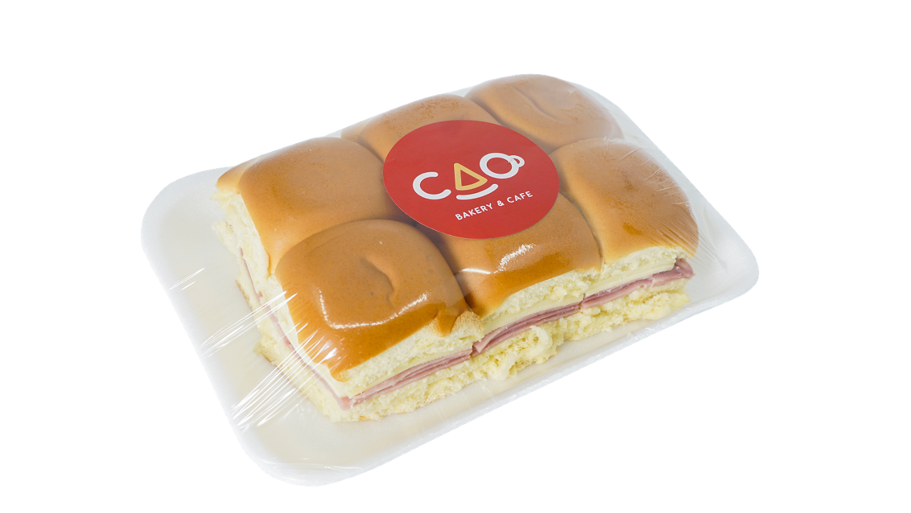 Order Bocaditos 6 pk Ham & Cheese food online from Cao Bakery & Café store, Miami on bringmethat.com