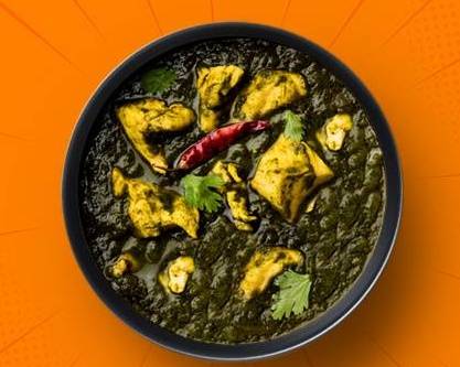 Order Signature Spinach & Chicken food online from Mad Over Curry store, Tempe on bringmethat.com