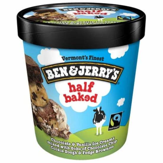 Order Ben & Jerry's Ice Cream - Half Baked food online from IV Deli Mart store, Goleta on bringmethat.com