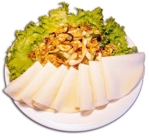 Order Vegetarian Lettuce Wraps (4 pieces) food online from Chinatown Restaurant store, San Francisco on bringmethat.com