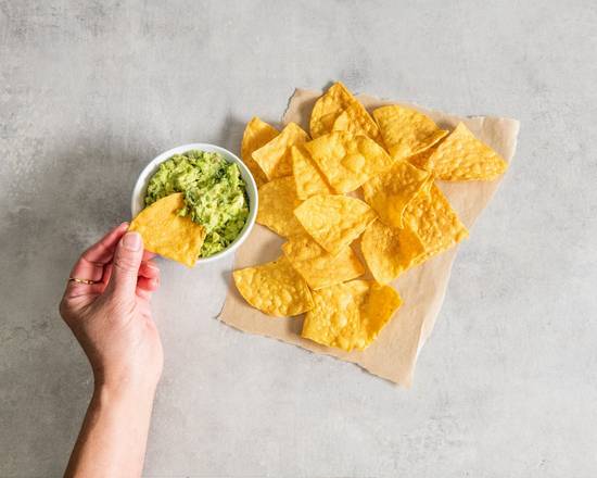 Order Chips + Guacamole food online from Veggie Grill store, Long Beach on bringmethat.com