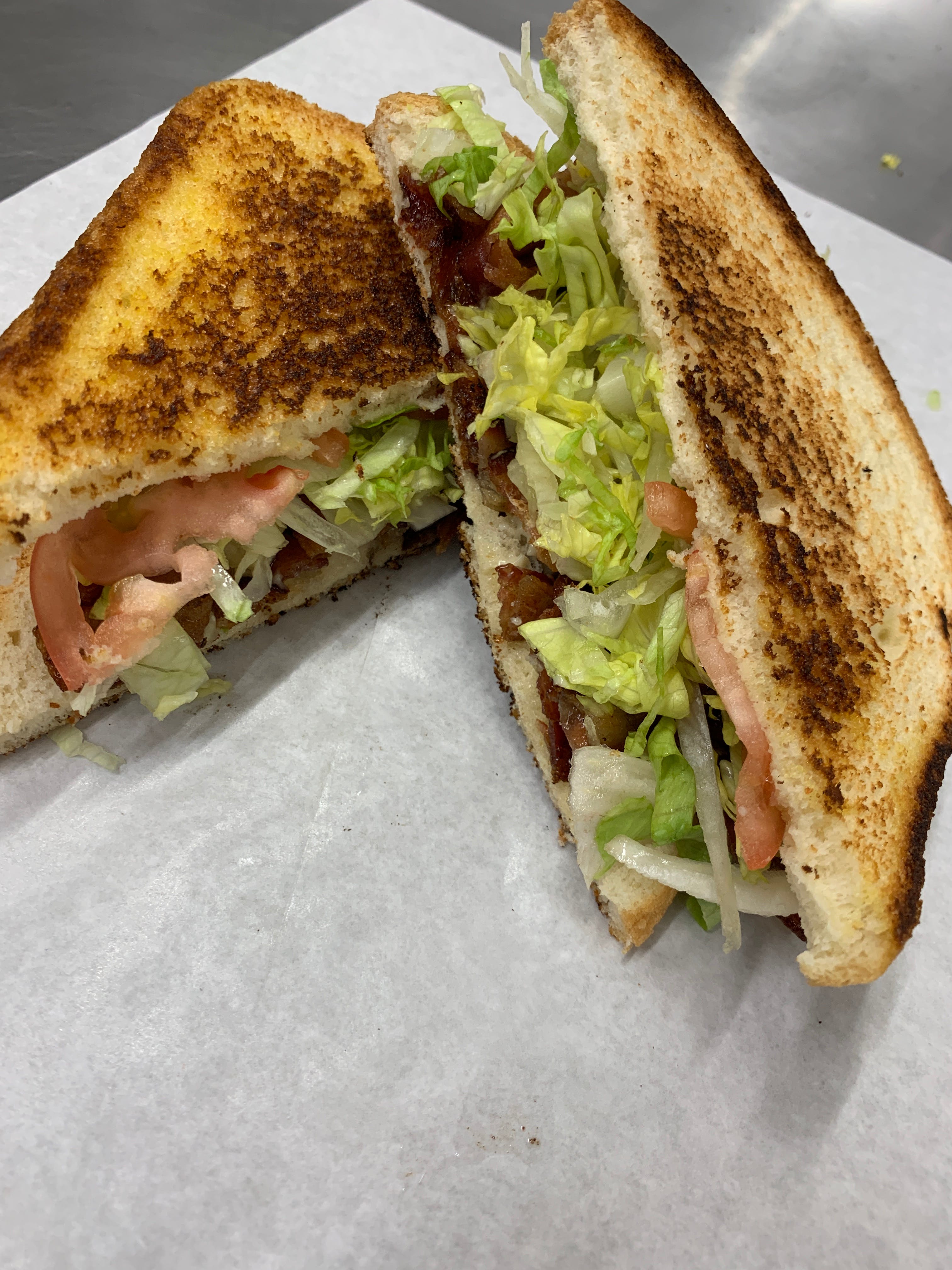 Order BLT Sandwich - Sandwich food online from Mario's Pizza store, Northbrook on bringmethat.com