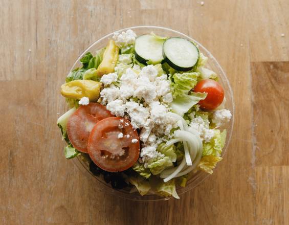 Order Greek Salad food online from Upper Crust Pizzeria store, Beverly Hills on bringmethat.com