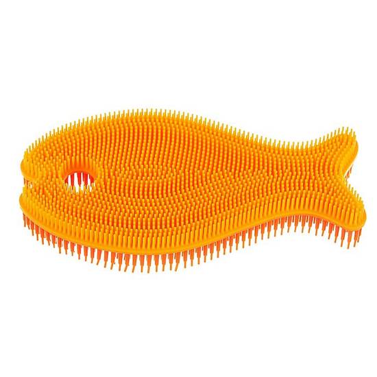 Order Innobaby® Fish Bath Scrub in Orange food online from Bed Bath & Beyond store, Lancaster on bringmethat.com