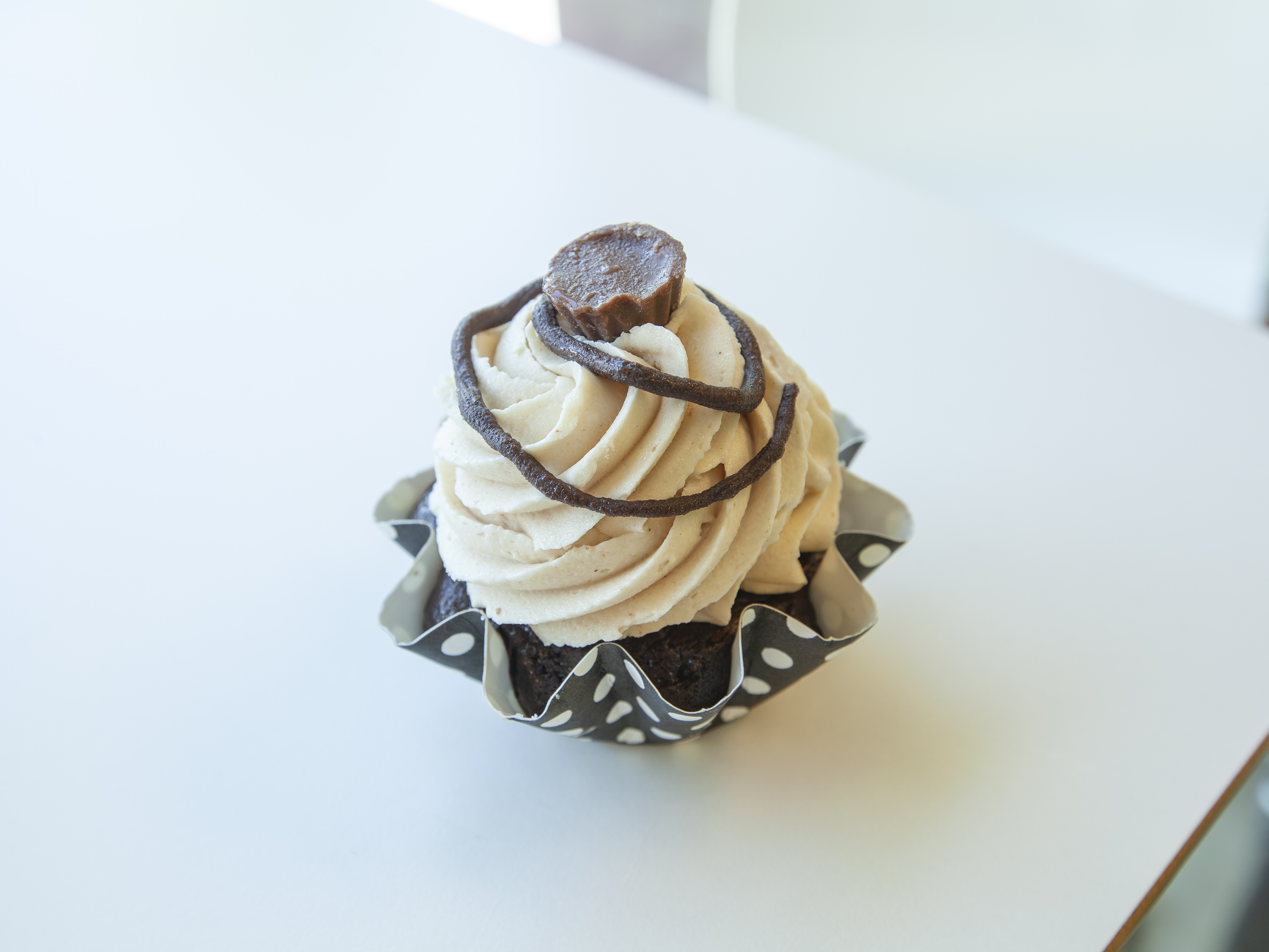 Order PB+C Cupcake food online from The Dessert Stand store, Westminster on bringmethat.com