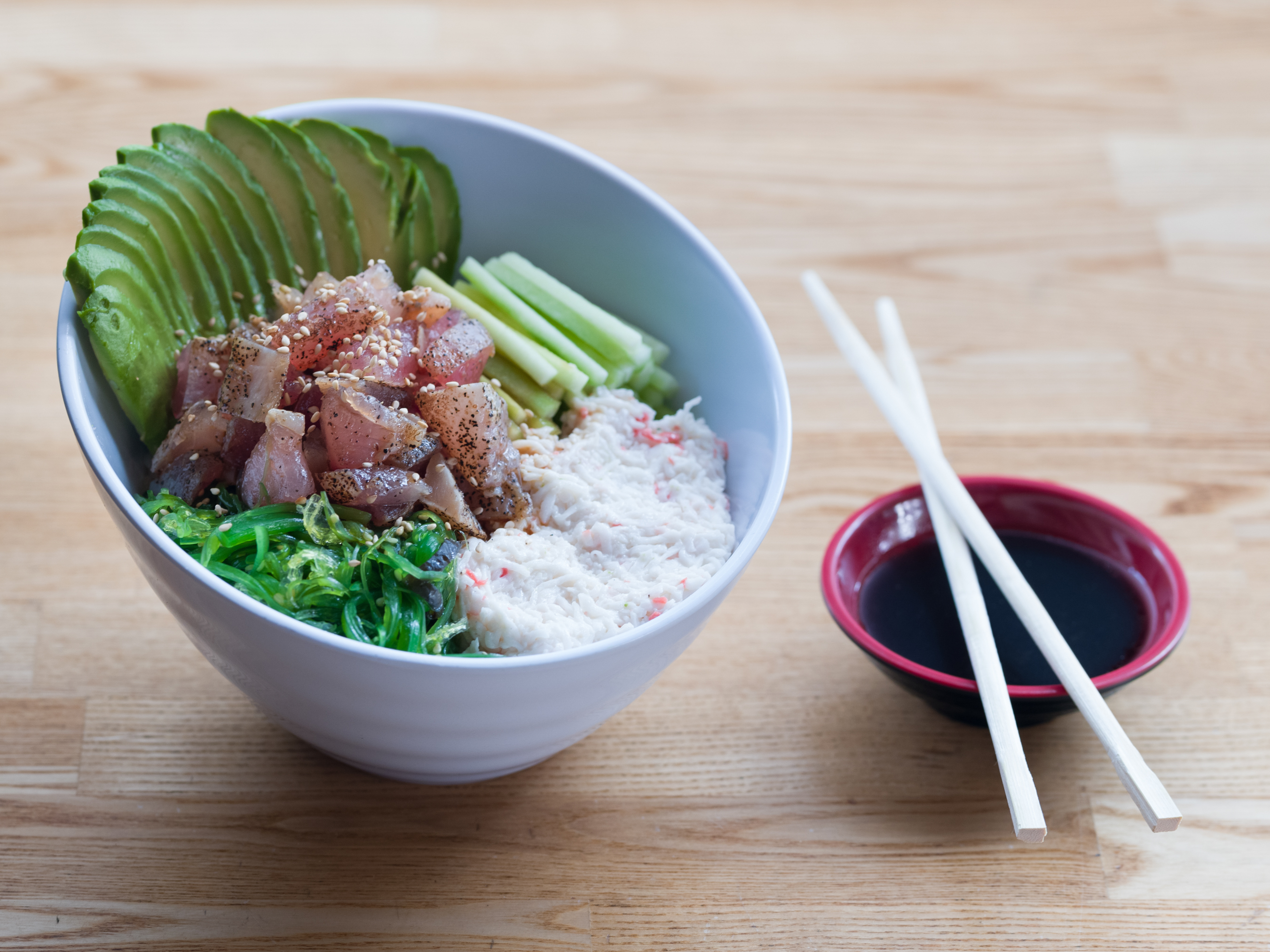 Order Albacore Poké food online from Roll Call store, Los Angeles on bringmethat.com
