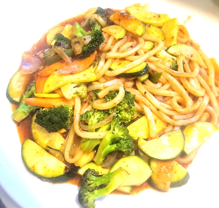 Order Spicy Udon Vegetable Noodles food online from Ru San store, Charlotte on bringmethat.com