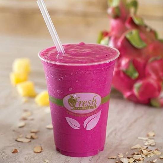 Order Pitaya Passion - Small (16oz) food online from Fresh Healthy Cafe store, San Marcos on bringmethat.com