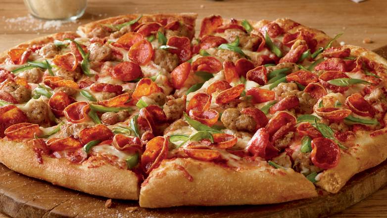 Order Build Your Own Pizza (Small - 6 Slices) food online from Marcos Pizza store, Cleveland on bringmethat.com