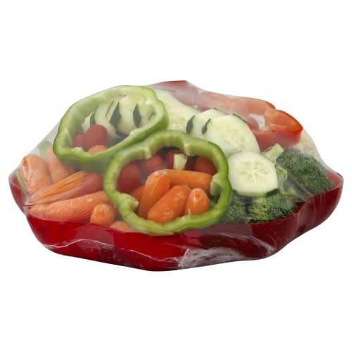 Order Signature · Round Vegetable Tray (1 tray) food online from Albertsons store, Jackson on bringmethat.com