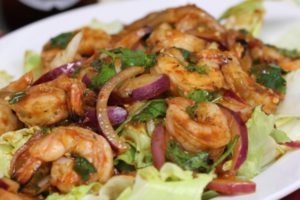 Order Shrimp Salad food online from My Thai Restaurant store, La Habra on bringmethat.com