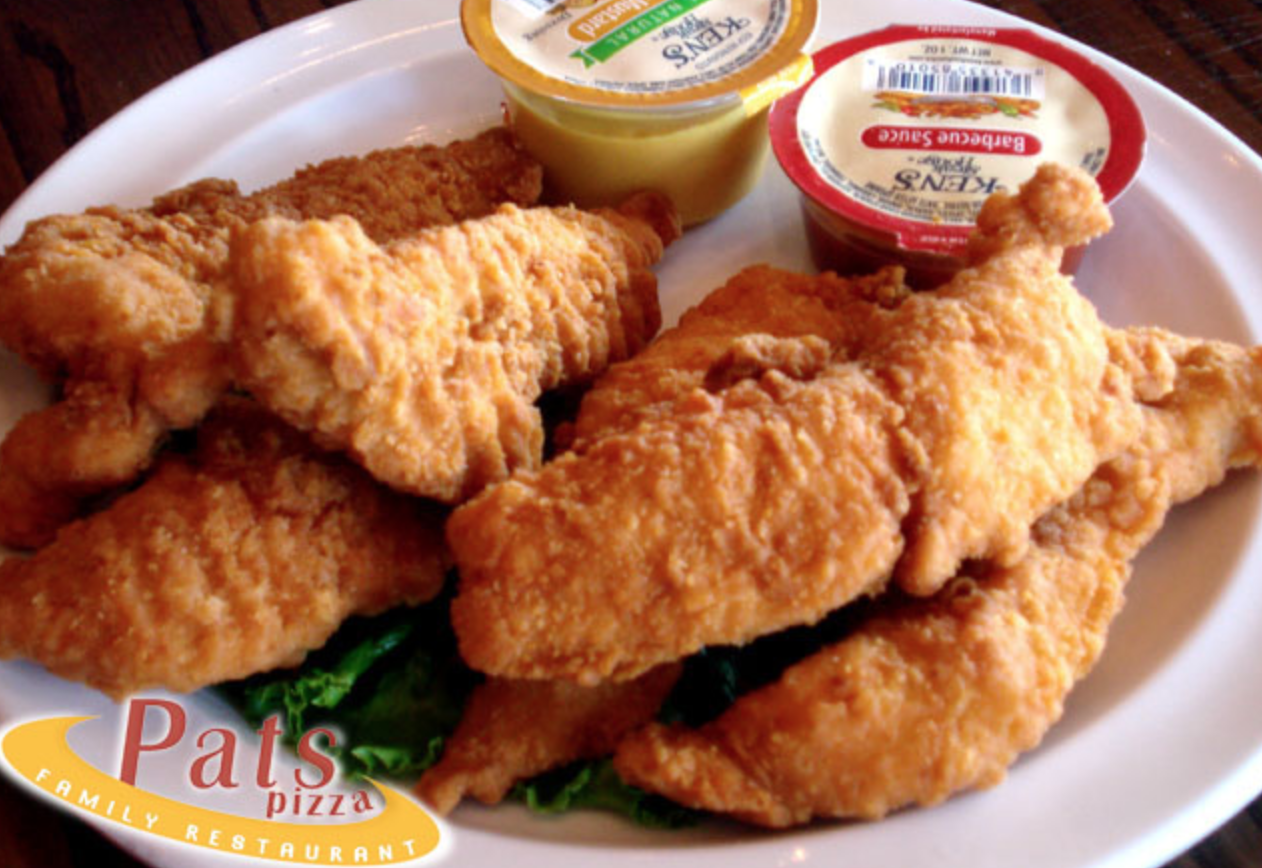 Order Chicken Fingers food online from Pat Pizza Family Restaurant store, Wilmington on bringmethat.com