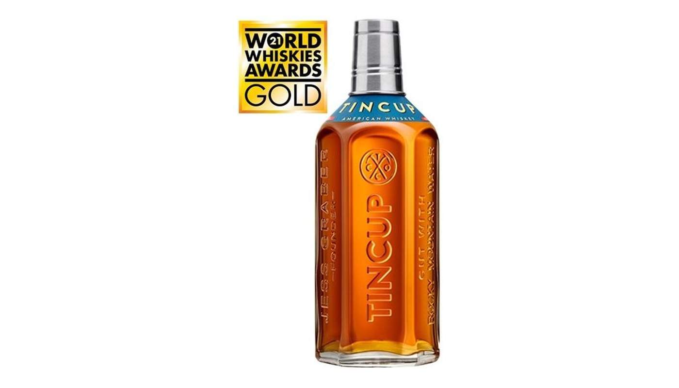 Order Tincup American Whiskey 750mL food online from Liquor Palace store, Burbank on bringmethat.com