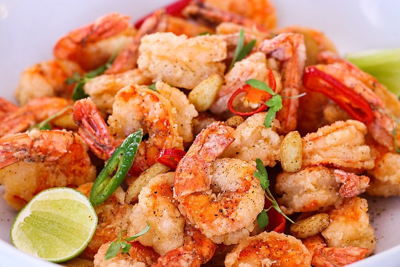 Order A11. Salt & Pepper Shrimp food online from Pho Saigon Express store, Escondido on bringmethat.com