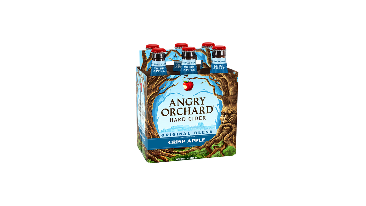 Order Angry Orchard Crisp Cider 6 Pack Bottles food online from Chevron Extramile store, San Jose on bringmethat.com