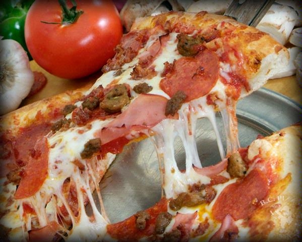 Order Small - Carnivore's Feast food online from B.C. Pizza store, Traverse City on bringmethat.com