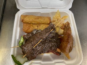 Order 14. Pu Pu Platter food online from Redwood Chinese Restaurant store, Clarksville on bringmethat.com
