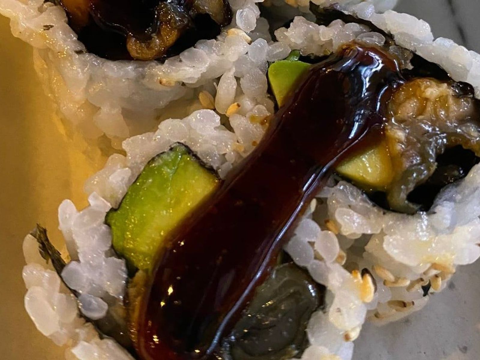 Order Eel & Avocado food online from Sushi Aoi store, Washington on bringmethat.com
