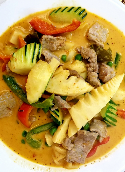 Order 27. Thai Red Curry food online from Thai House Restaurant store, Danville on bringmethat.com