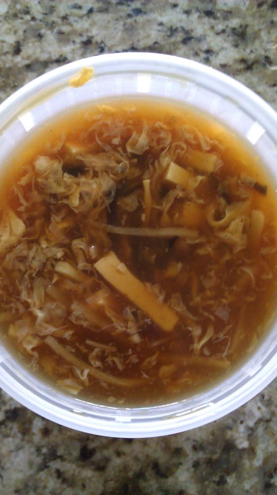 Order Hot and Sour Soup food online from China A Go Go store, Las Vegas on bringmethat.com