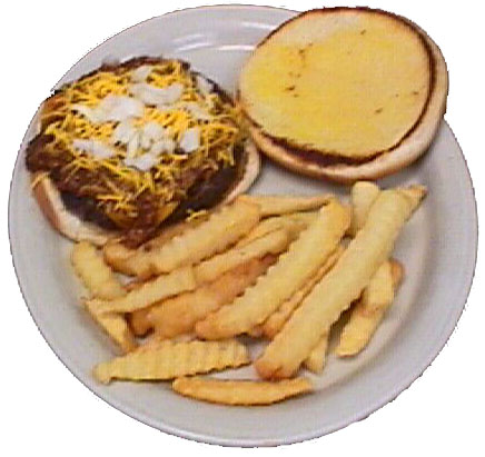 Order Chili Cheese Burger food online from Carolina's Diner store, Greensboro on bringmethat.com