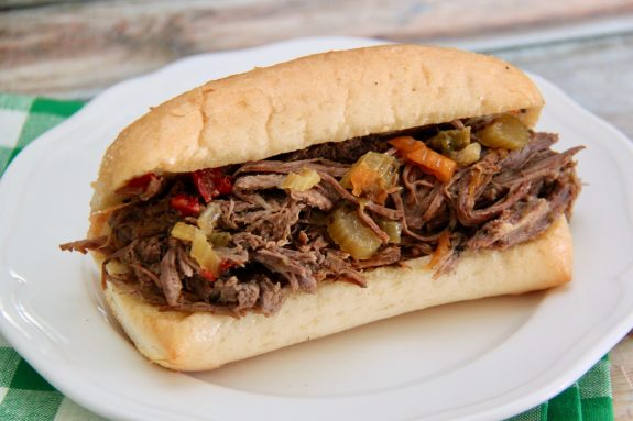 Order Super Italian beef+ Fries food online from New Star Gyros store, Chicago on bringmethat.com