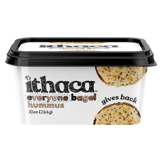Order Ithaca Hummus Everyone Bagel Hummus 10oz food online from Everyday Needs By Gopuff store, Littleton on bringmethat.com
