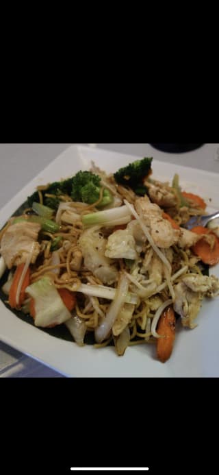 Order MF2. Chicken Chow Mei Fun food online from First Wok store, Cincinnati on bringmethat.com
