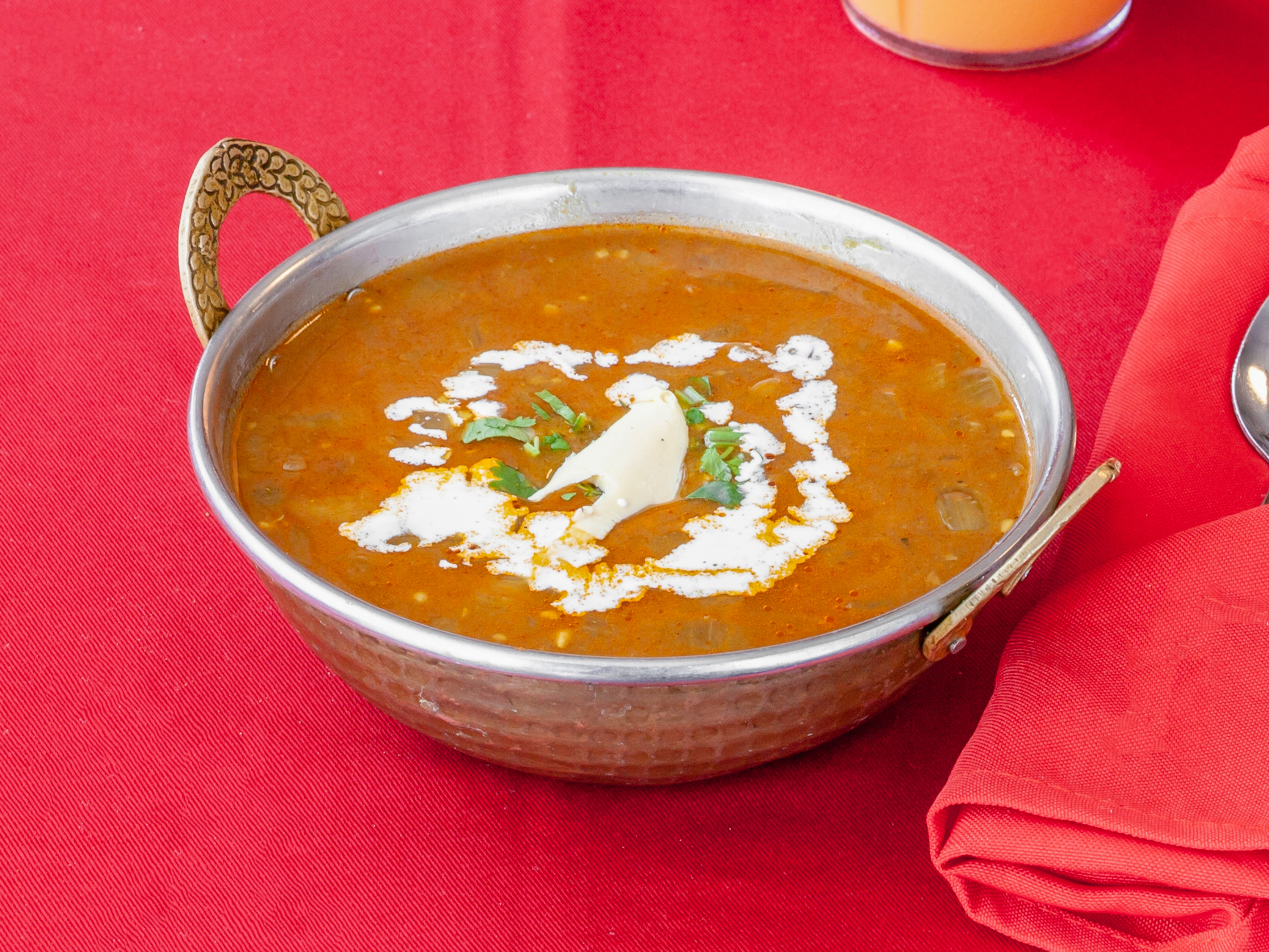 Order 48. Dal Makhani food online from Ambar Indian Restaurant store, Champaign on bringmethat.com