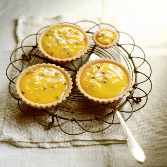 Order New X-L Organic Gourmet Passionfruit Tart food online from Ny Popcorn store, New York on bringmethat.com
