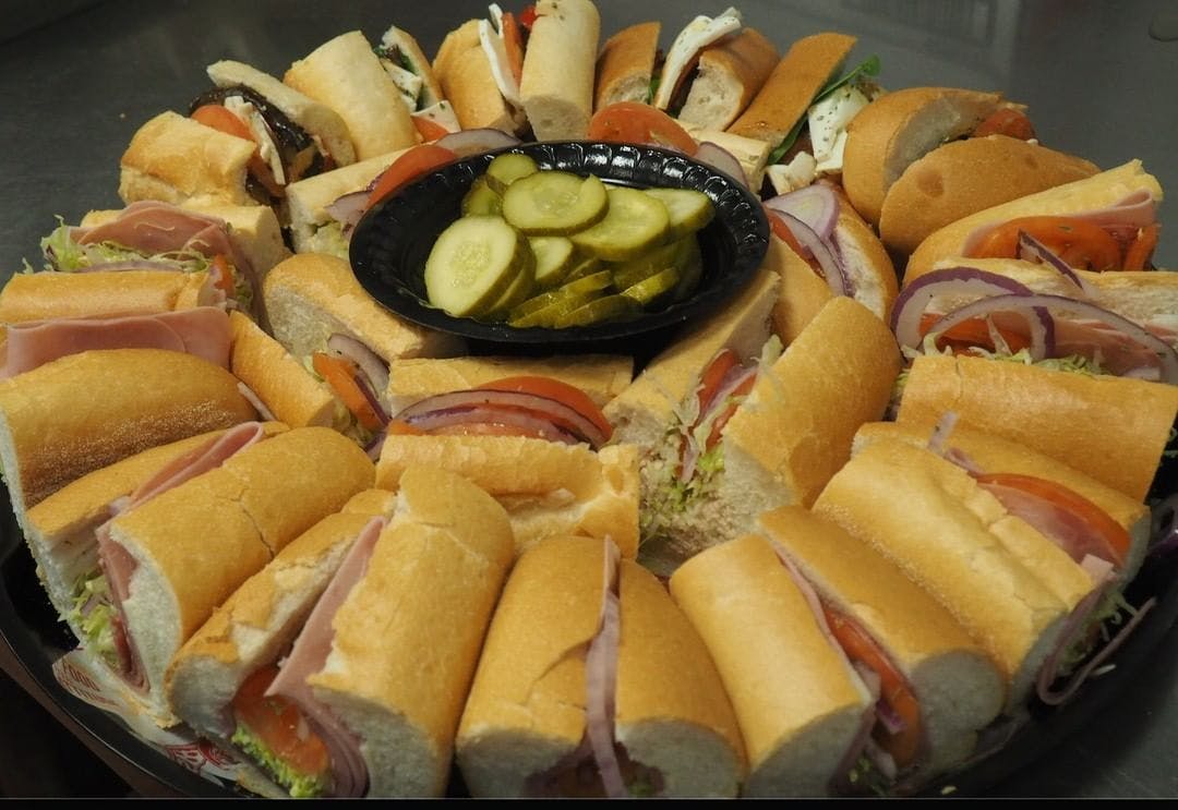 Order Hoagie Tray Catering - 21 Pieces food online from Tony Roni store, Bala Cynwyd on bringmethat.com