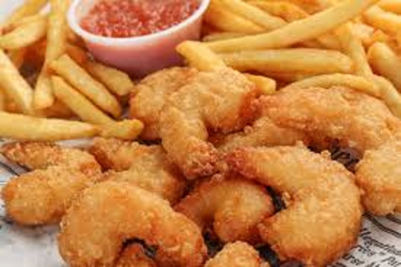 Order Kids Shrimp Basket with Fries food online from Ying Thai Cuisine store, Westminster on bringmethat.com