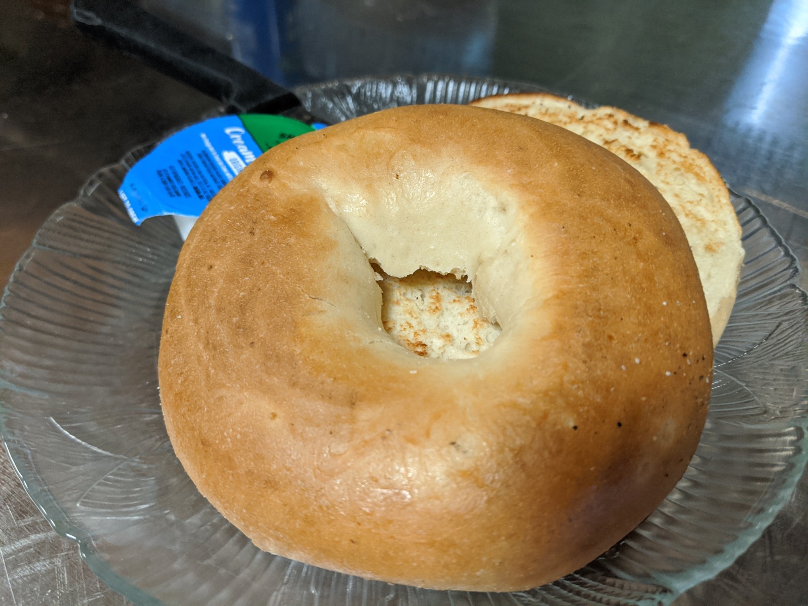 Order Bagel with Cream Cheese food online from Us Egg store, Phoenix on bringmethat.com