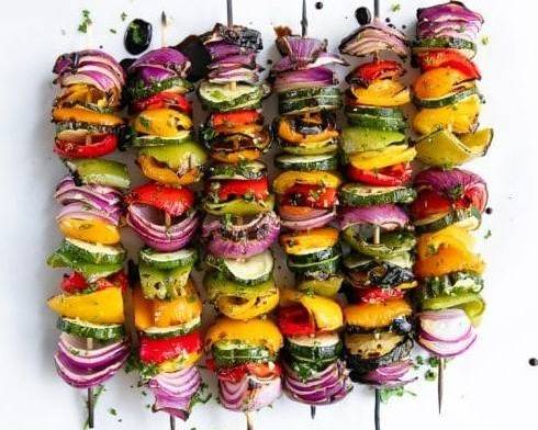 Order Mixed Grilled Vegetables (1 pc) food online from GOLDEN GRILL AUTHENTIC LEBANESE CUISINE store, Fresno on bringmethat.com
