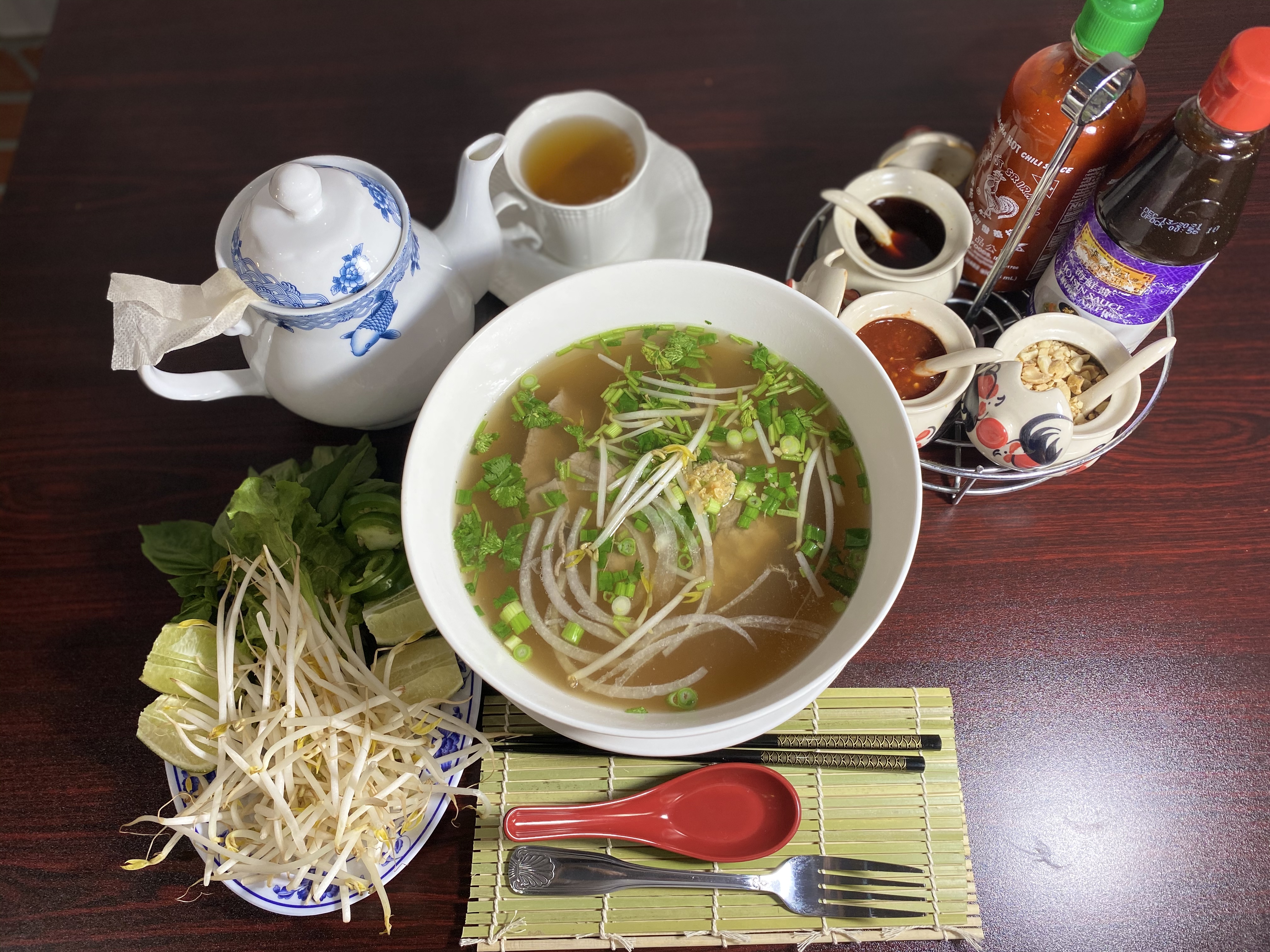 Order Pho Beef Noodle Soup food online from Thai Pattaya store, Akron on bringmethat.com