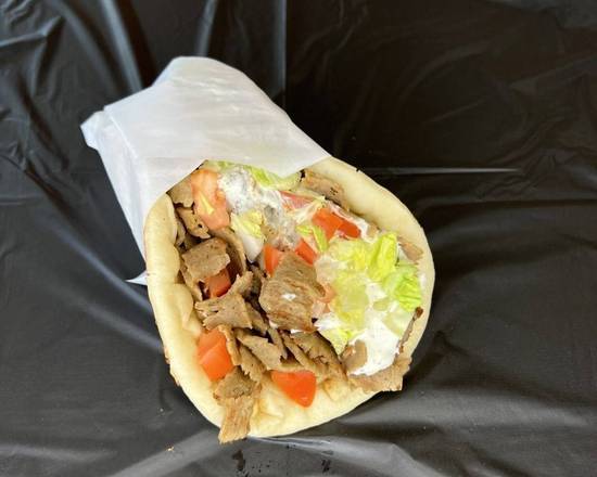 Order Gyros Wrap food online from Pita Wraps Mediterranean Grill store, Surprise on bringmethat.com