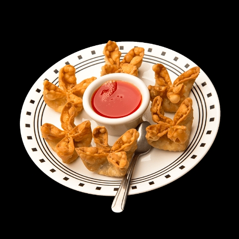 Order 7. Crab Rangoon food online from King Wok Restaurant store, Philadelphia on bringmethat.com