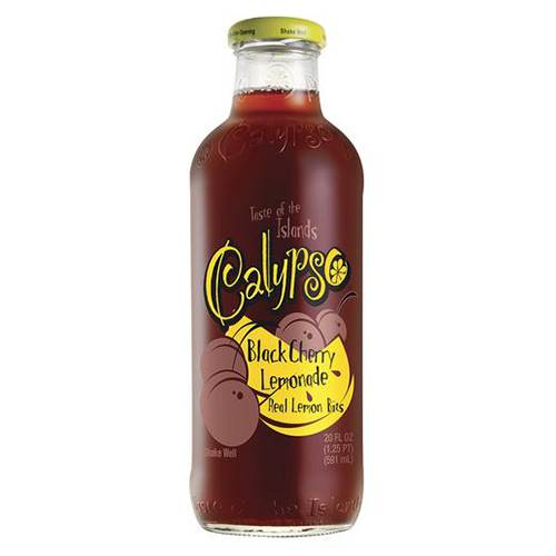 Order Calypso Black Cherry Lemonade - 20 oz Bottle/Single food online from Bottle Shop & Spirits store, Los Alamitos on bringmethat.com