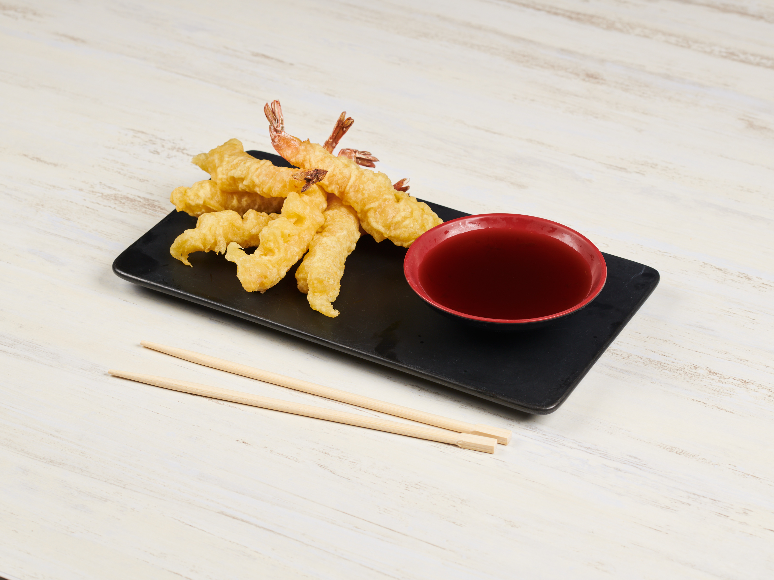 Order Hot Shrimp Tempura food online from Tsunami Sushi store, El Paso on bringmethat.com