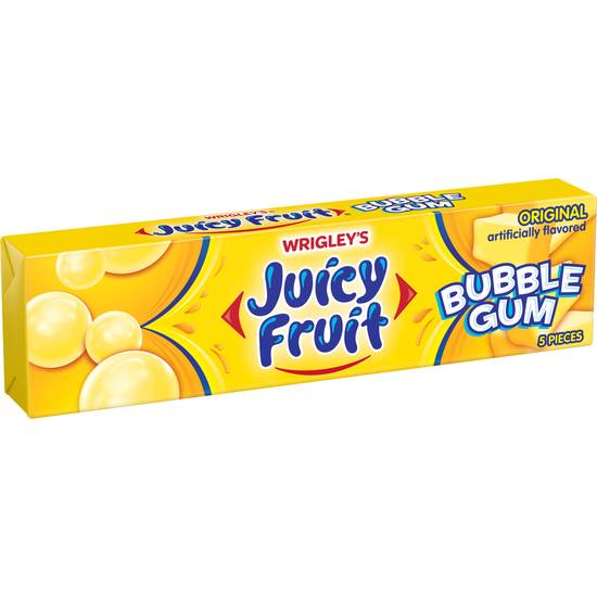 Order Wrigley'S Juicy Fruit Gum, 5 Count food online from Exxon Food Mart store, Port Huron on bringmethat.com